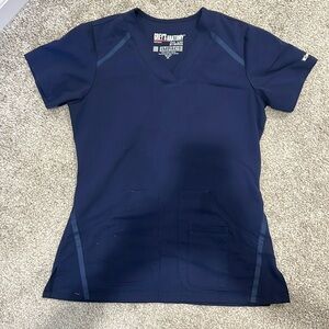 Grey’s Anatomy Navy Scrub Top